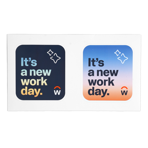 Its a new Workday sticker pack